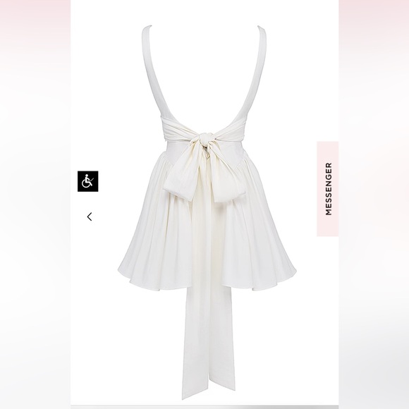 House of CB Ivory Florianne Dress - Picture 4 of 9